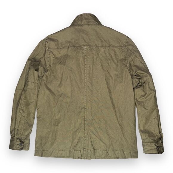 Jeremiah Thorne Coated Canvas Jacket Mens Sz XL in Military Peat Khaki Tactical - Picture 6 of 14